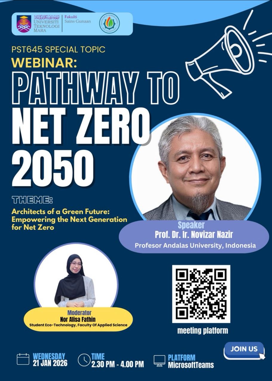 Ketua Departemen TPHP Unand Jadi Pembicara Utama Webinar Internasional di UiTM Malaysia